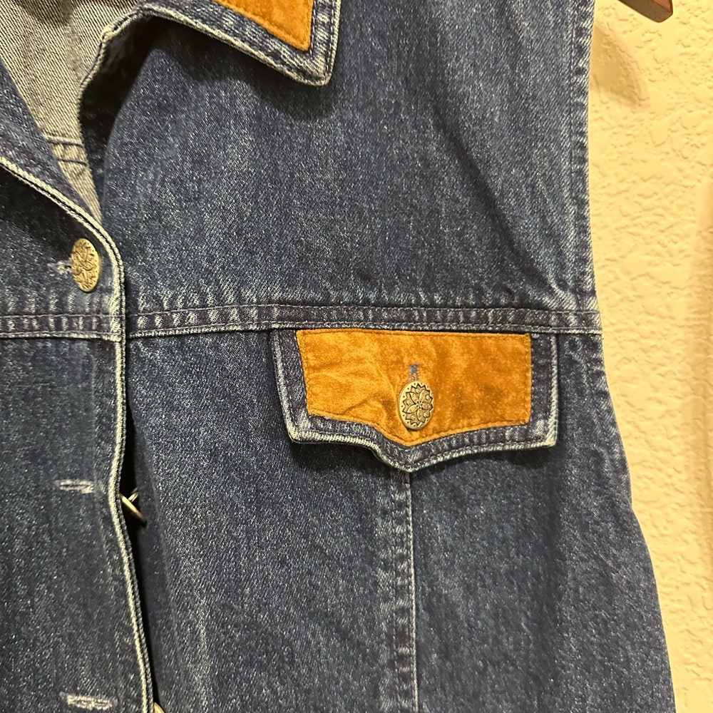 Vintage Stonebridge Denim Vest - Picture 4 of 7